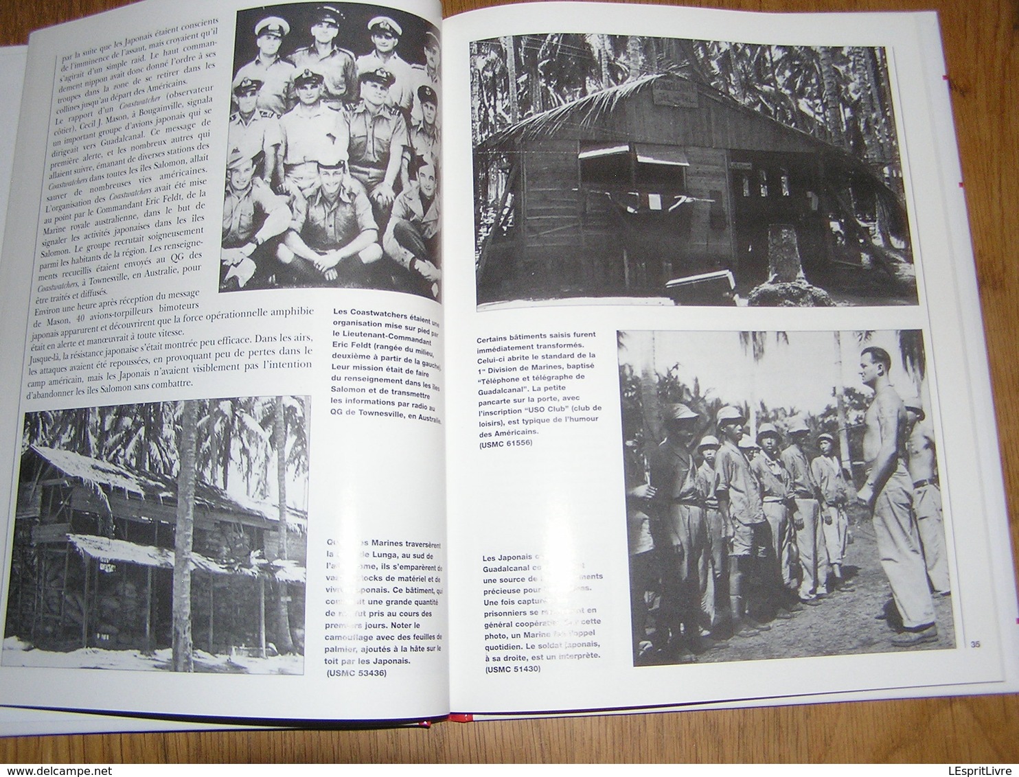 LA BATAILLE DE GUADALCANAL  Guerre 40 45 Guerre Pacifique Débarquement Japon US Army Contre Attaque Marines