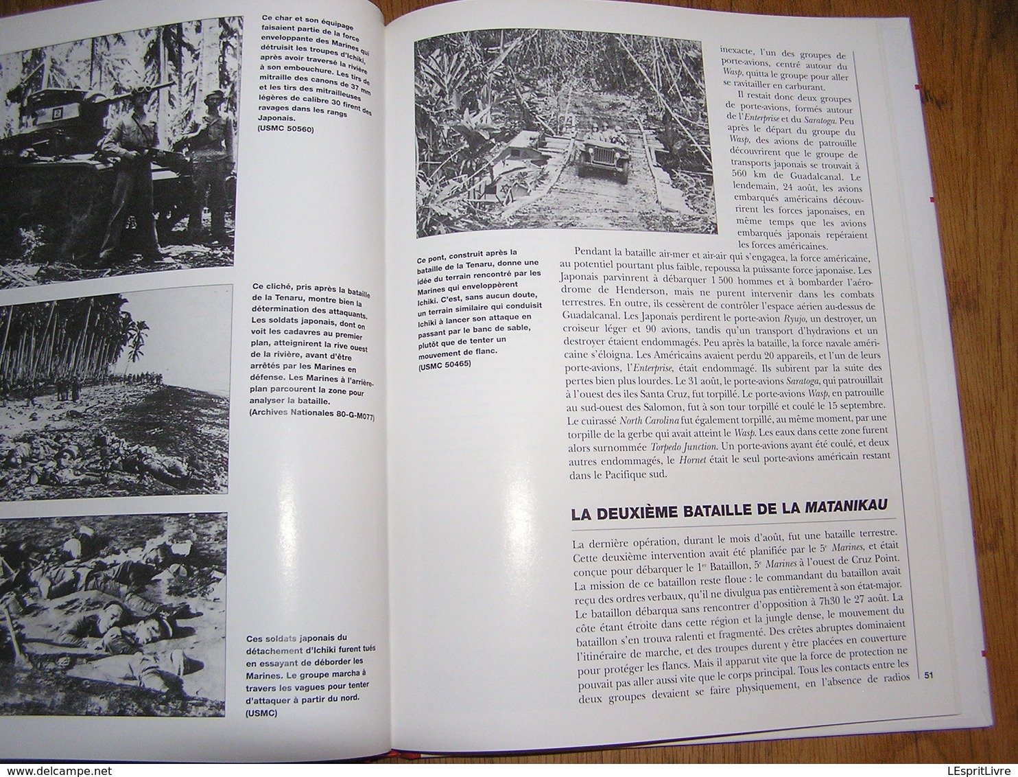 LA BATAILLE DE GUADALCANAL  Guerre 40 45 Guerre Pacifique Débarquement Japon US Army Contre Attaque Marines