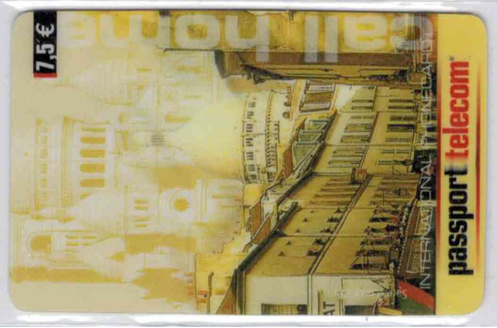 Passport Telecom - Sacré Coeur 7.5 € - Rare - Voir Scans - Autres & Non Classés