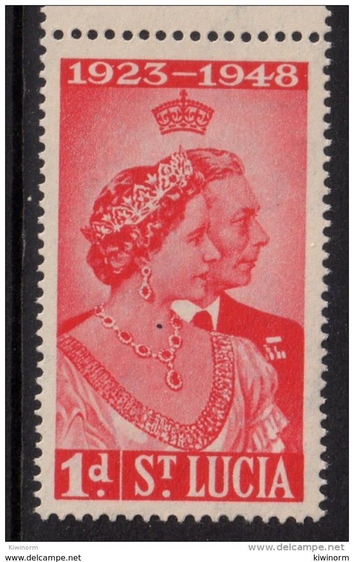 ST LUCIA 1948 Royal Silver Wedding Omnibus - Mint Never Hinged - MNH** - 6B976 - St.Lucia (...-1978)