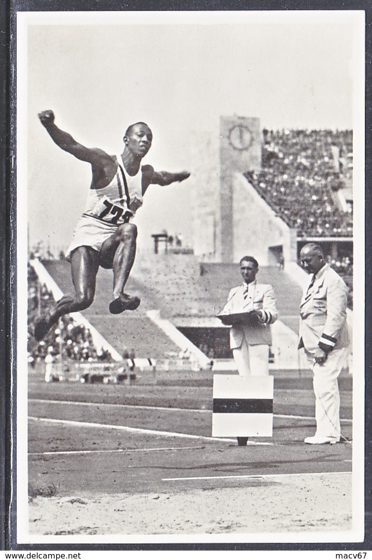 Germany REAL  PHOTO  JESSE  OWENS  (o)   OLYMPIC  GAMES  1936 - Summer 1936: Berlin