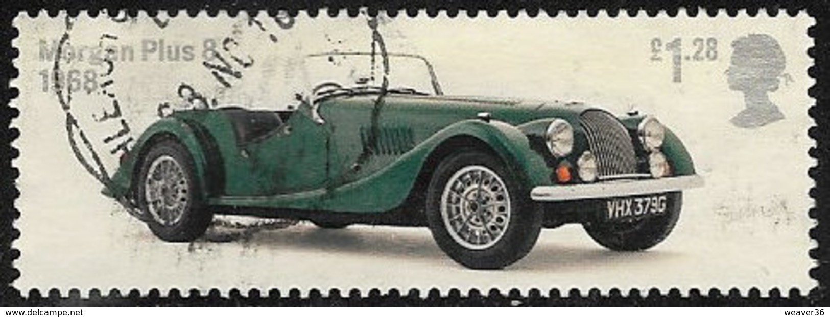 GB 2013 British Automobiles £1.28 Type 2 Good/fine Used [40/32649/ND] - Used Stamps