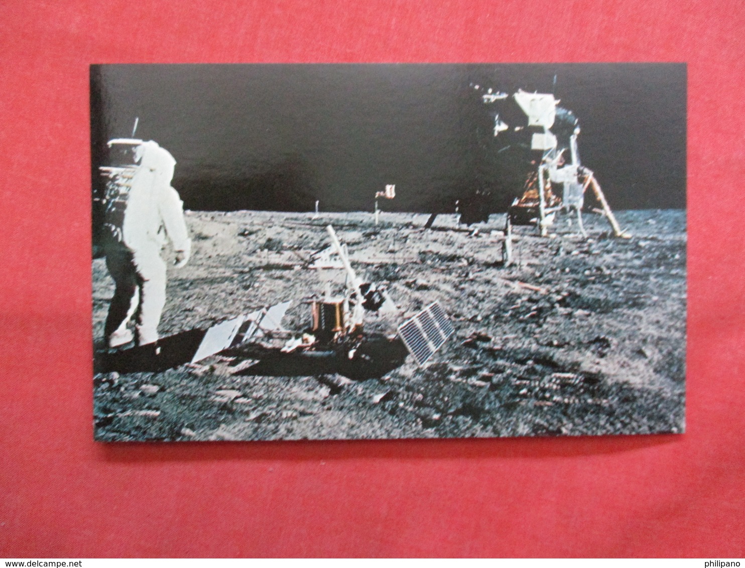 Apollo 11 Moon Landing July 20  1969    Seismic Experiments Package Deployed On Moon's Surface   -ref    3550 - Space