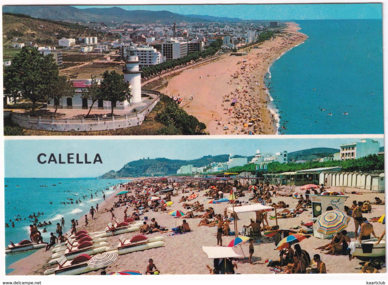 Calella De La Mar - (Faro / Phare & Playa / Plage)  - (Catalonia) - Barcelona