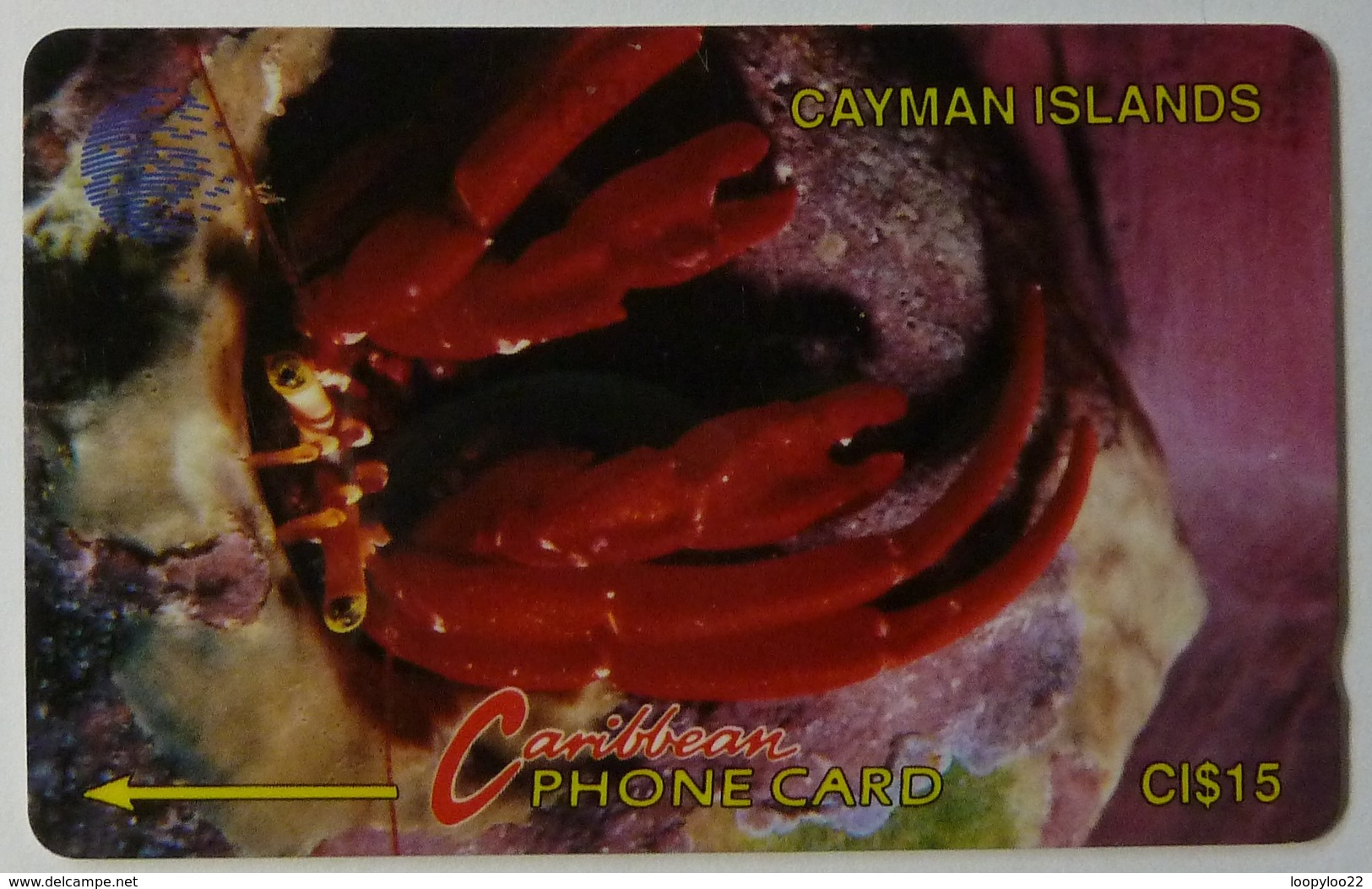 CAYMAN ISLANDS - L&G - CAY-4B - Hermit Crab - 4CCIB - Used - Iles Cayman