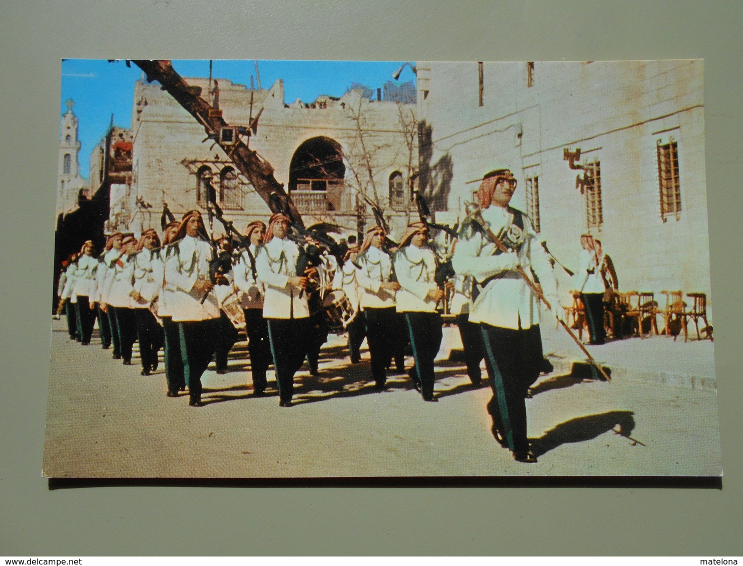 JORDANIE BETHLEHEM THE ROYAL ARAB ARMY BAND DURING CHRISTMAS FESTIVITIES - Jordanien