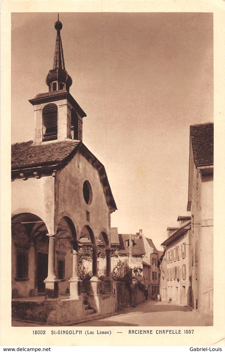 St-Gingolph - Ancienne Chapelle 1857 - Saint-Gingolph