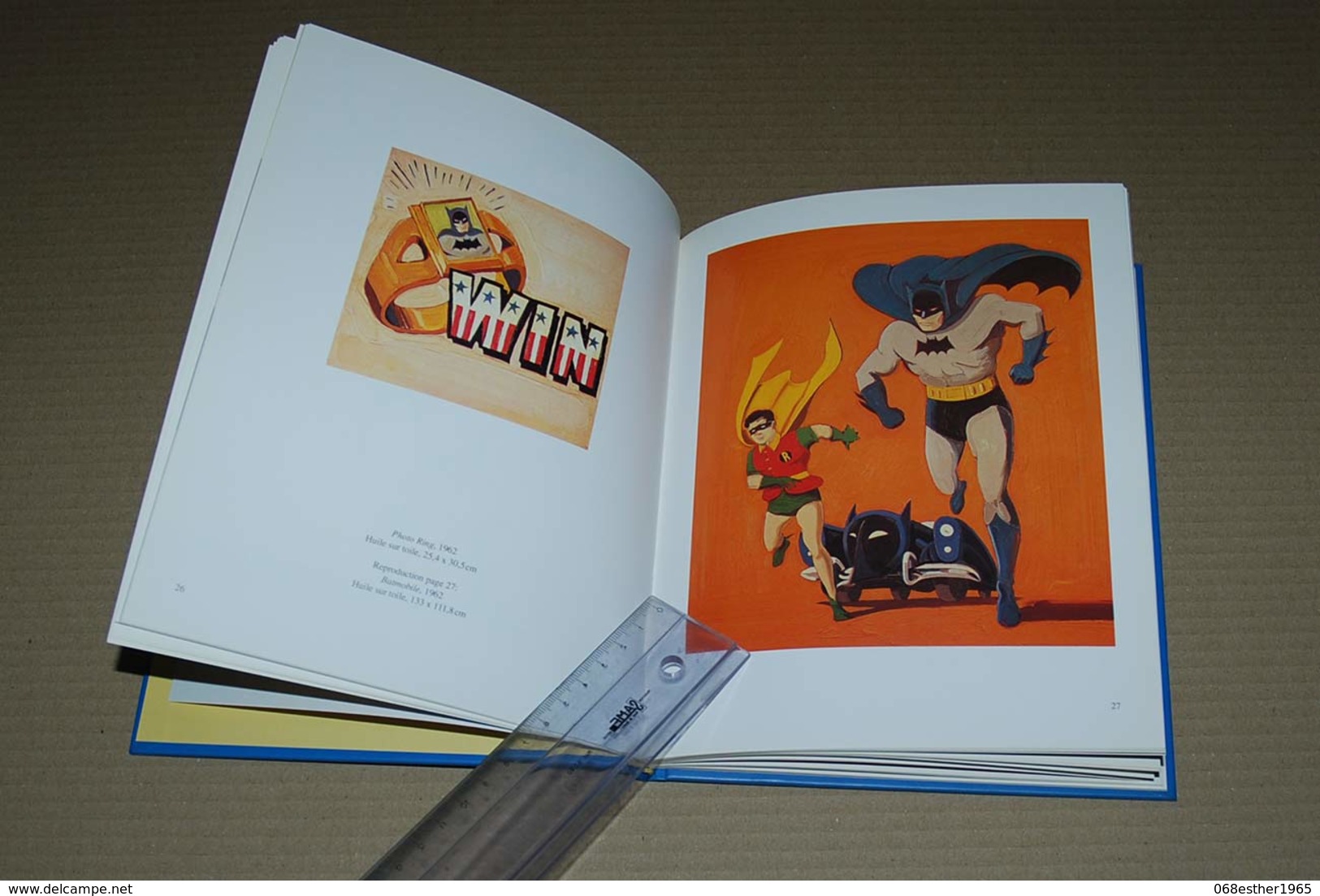 mel ramos pop art images pin-up, super héros etc edition taschen de 1994