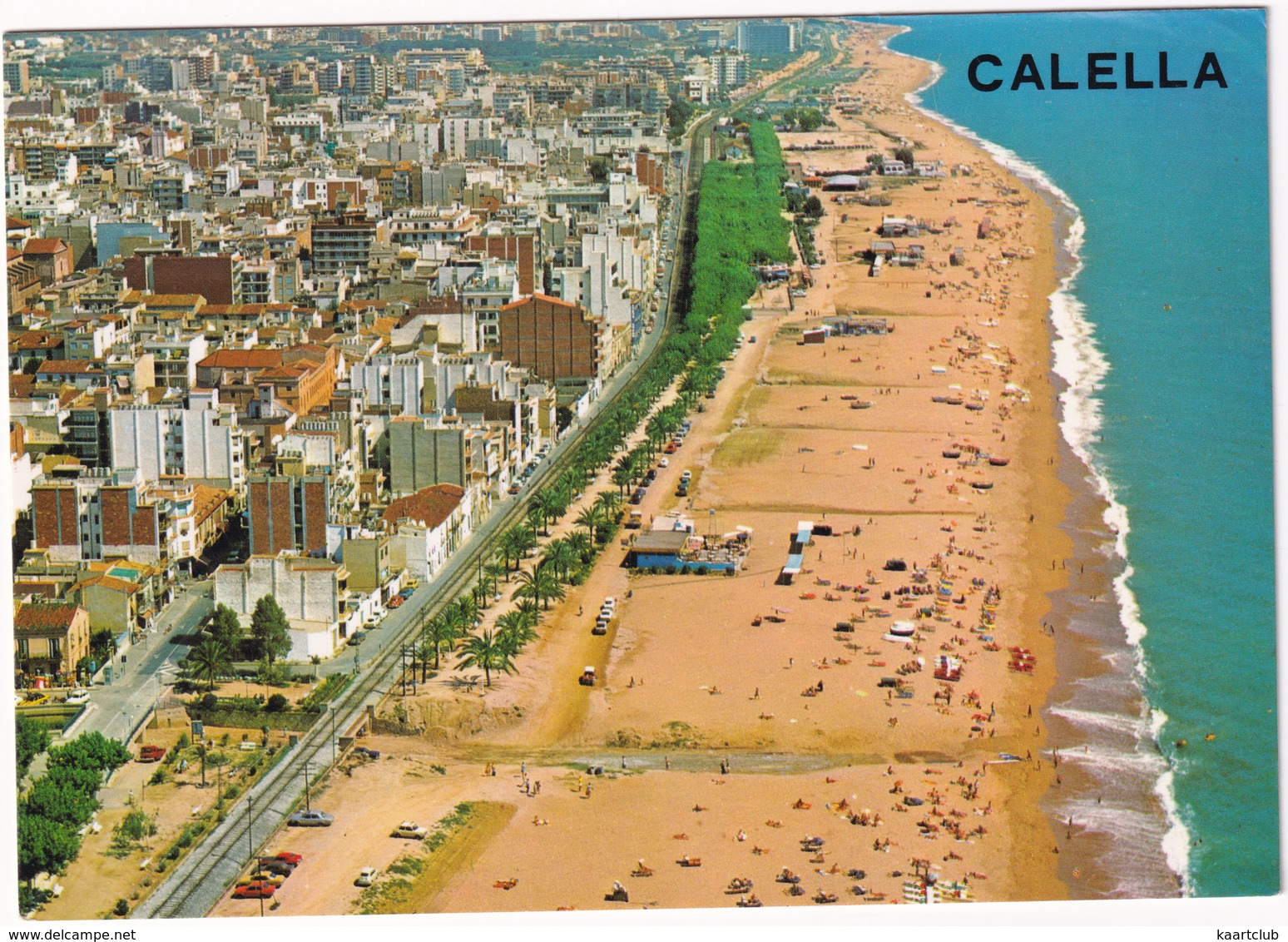 Calella (Costa Dorada) - Vista Aérea -  (Catalonia) - Barcelona