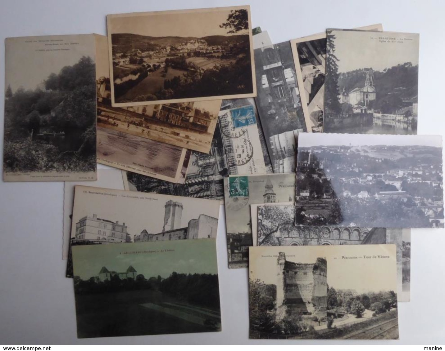 Dept 24 Lot De 70 Cartes Postales; Nontron, Bourdeilles, Terrasson, Perigueux,..... - 5 - 99 Cartoline