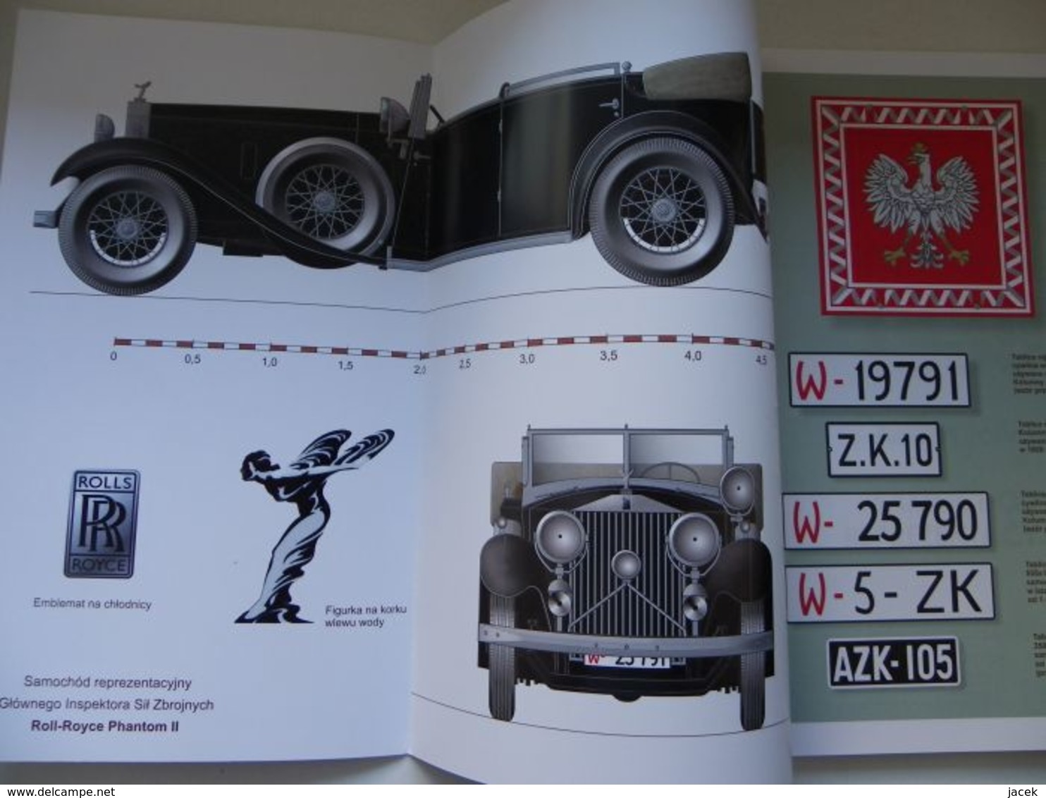 Passenger Cars - Representative In The Polish Army / September 1939 Book Rolls Royce - Europe