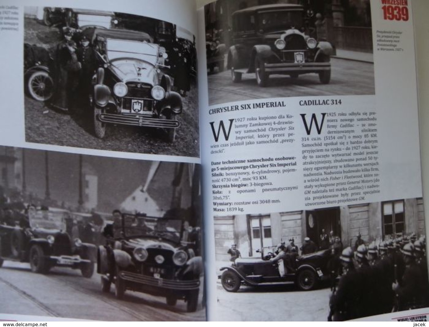 Passenger Cars - Representative In The Polish Army / September 1939 Book Rolls Royce - Europa