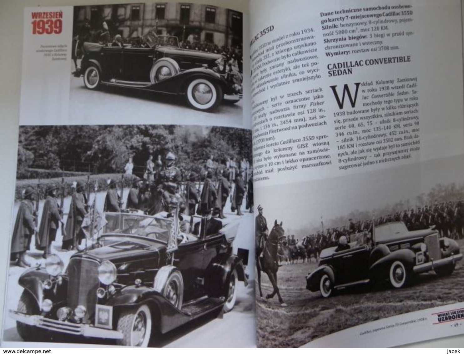 passenger cars - representative in the Polish army / september 1939 book Rolls Royce