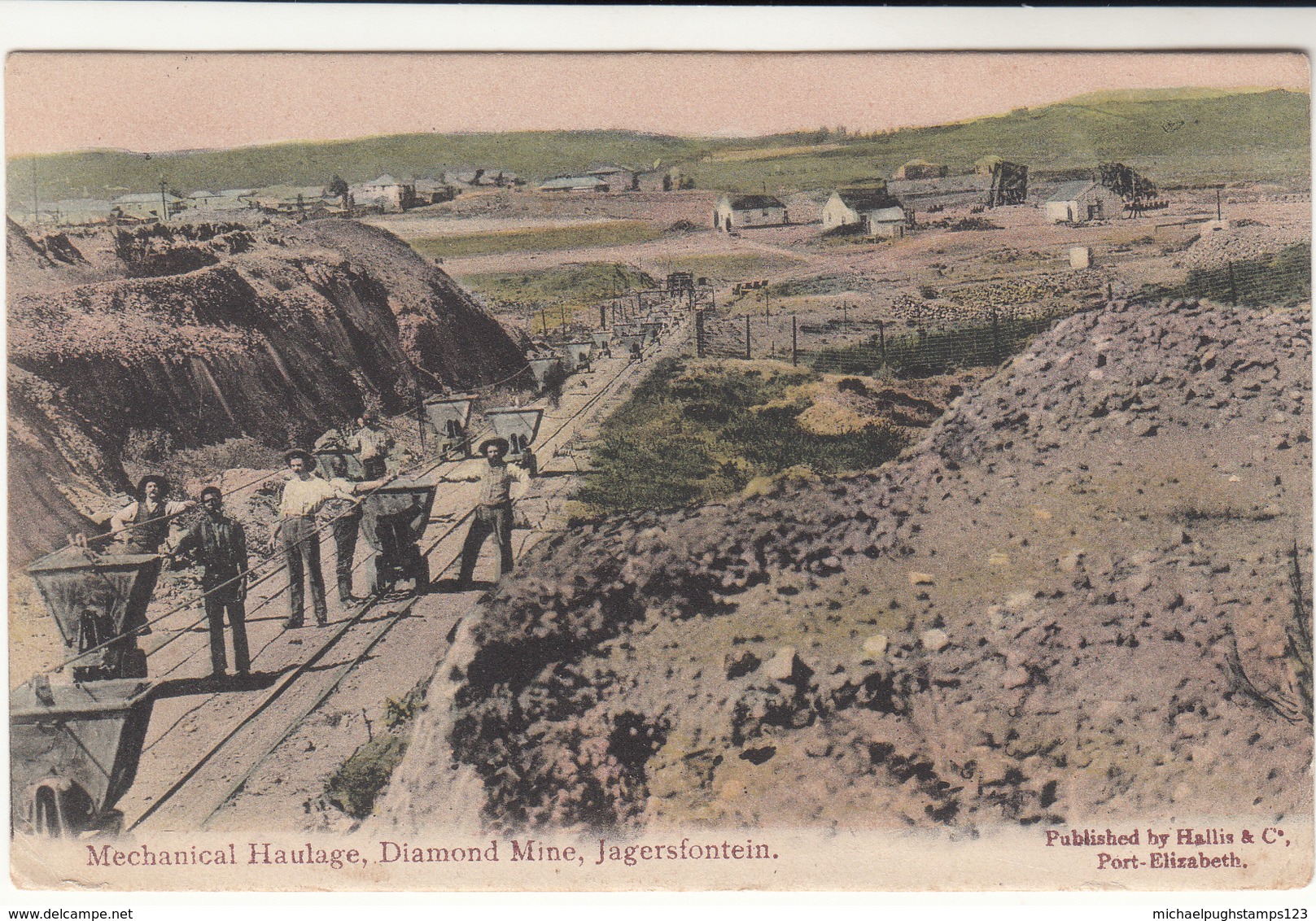 Orange River / Jagersfontein Postcards / Mining / Diamonds - Other & Unclassified