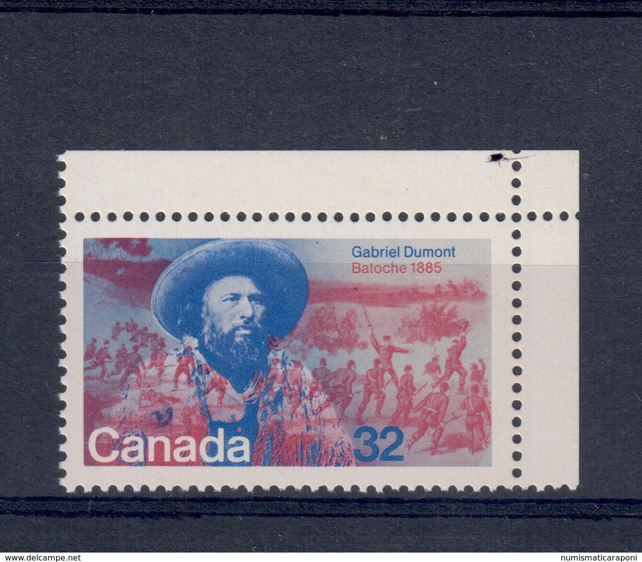 Canada 1985 Gabriel Dumont Gomma Integra ** Fra.1204 - Nuovi