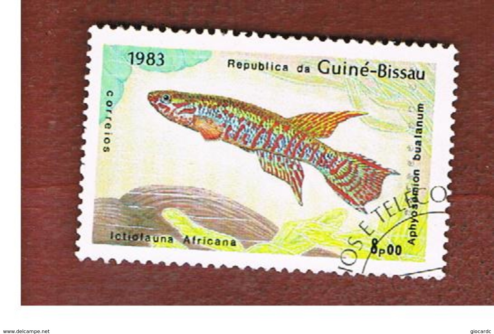 GUINEA BISSAU - SG 813 -    1983  FISHES          - USED ° - Guinea-Bissau