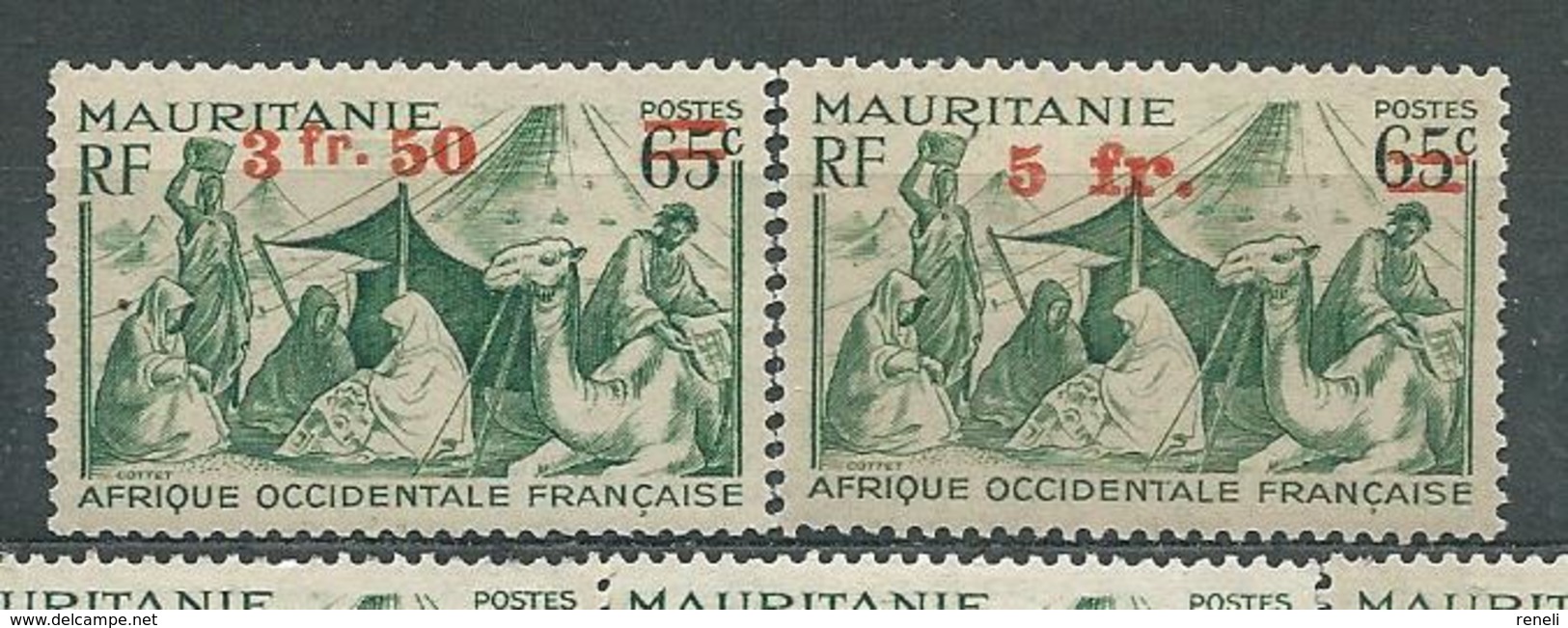 MAURITANIE  N°  133+135  *  TB  1 - Neufs