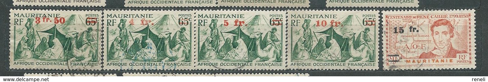 MAURITANIE  LOT  N°  133...37  OB  TB  2 - Oblitérés