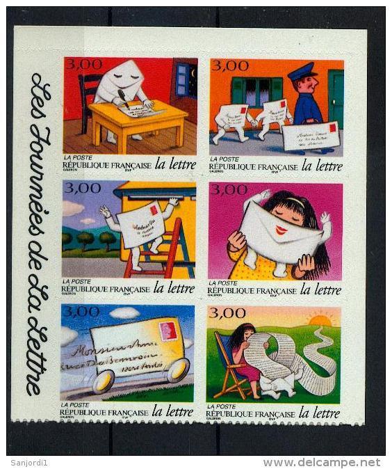 France 3066 3071 Journée De La Lettre De Carnet 1997 Neuf ** TB MNH  Sin Charnela Cote 12 - Ungebraucht