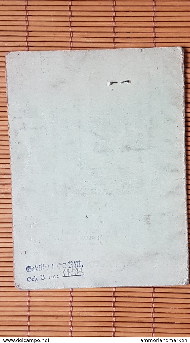 Kennkarte, Wilhelmshaven 1946 Mit Lichtbild - Dokumente