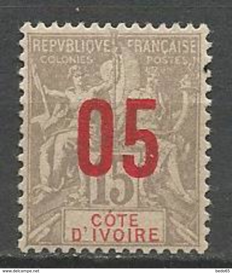 COTE D'IVOIRE N° 36 NEUF*   TRACE DE CHARNIERE  / MH - Neufs