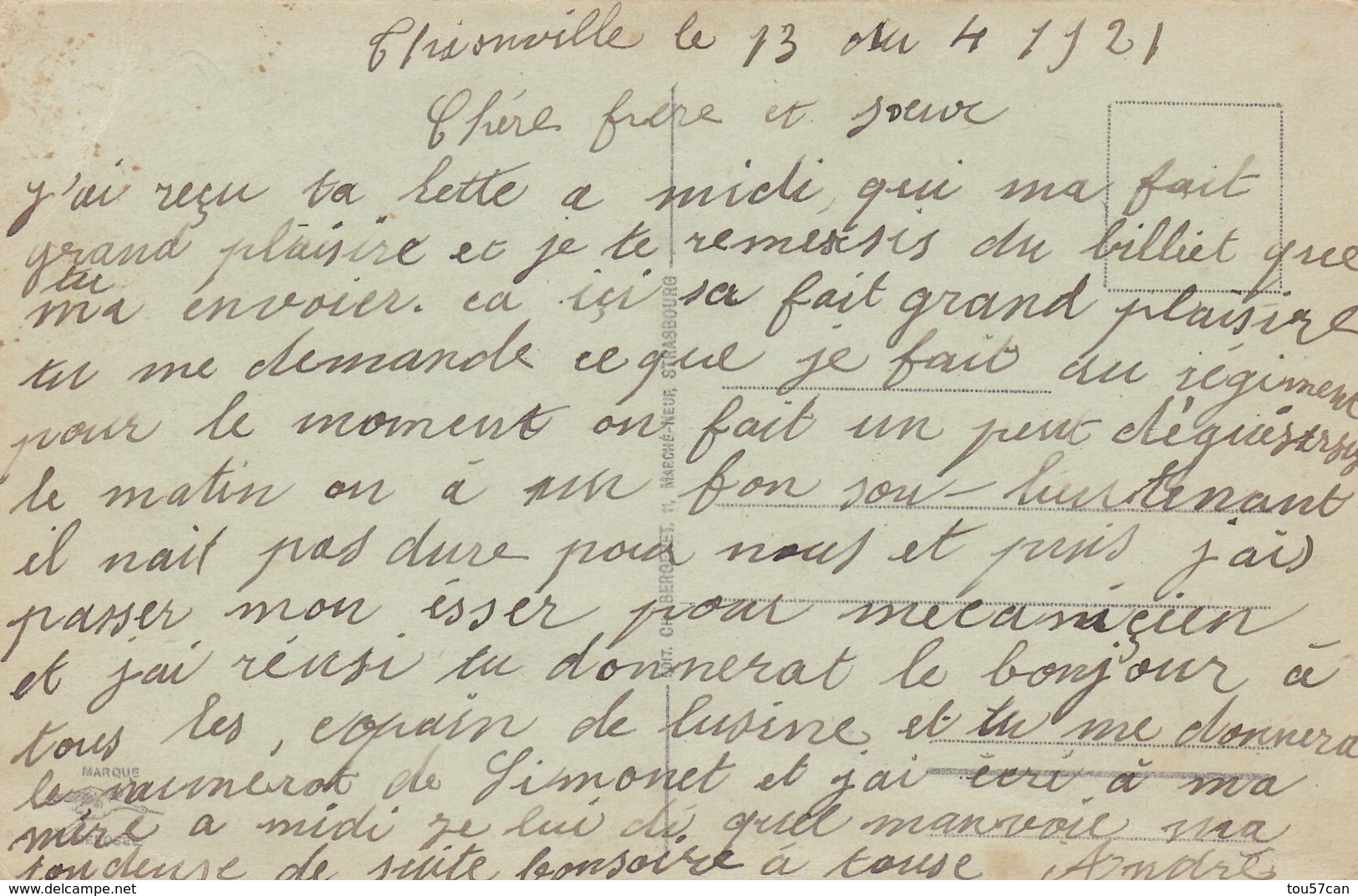 BASSE-YUTZ - MOSELLE  -  (57) - CPA 1912 - DROGUERIE NATIONALE - CLICHE INÉDIT. - Otros & Sin Clasificación