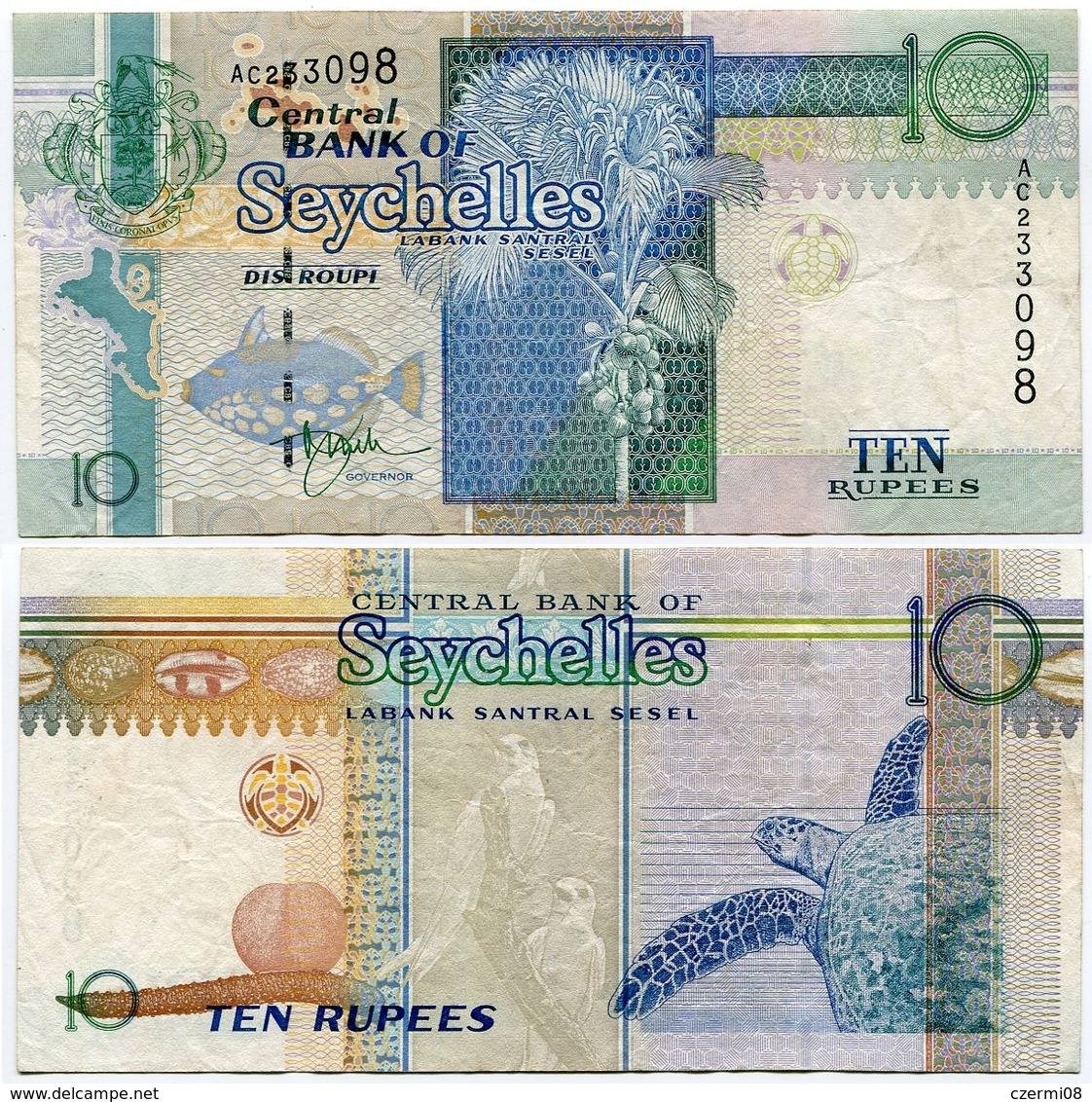 Seychelles - 10 Rupees - Seychellen