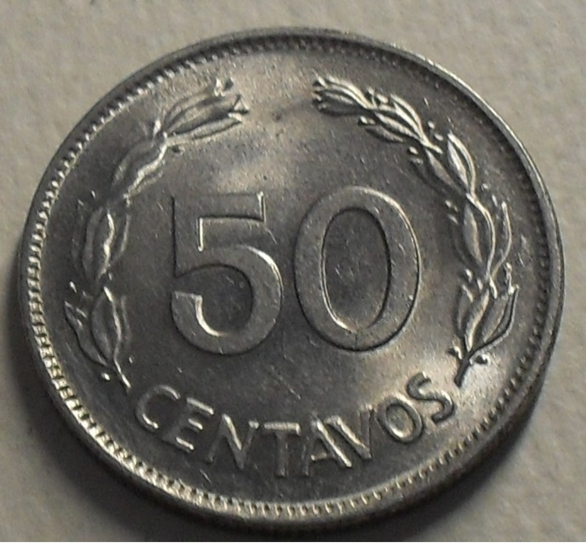 1977 - Equateur - Ecuador - 50 CENTAVOS - KM 81 - Ecuador