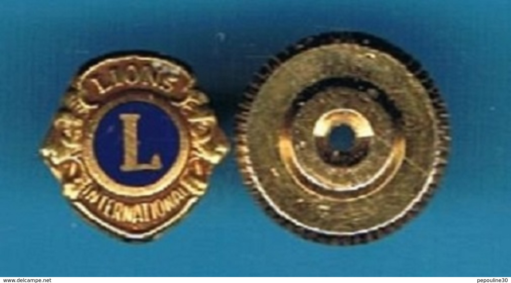 1 PIN'S //  ** LIONS CLUB / INTERNATIONAL ** . (® G.F Leavens) . à Vis - Associazioni