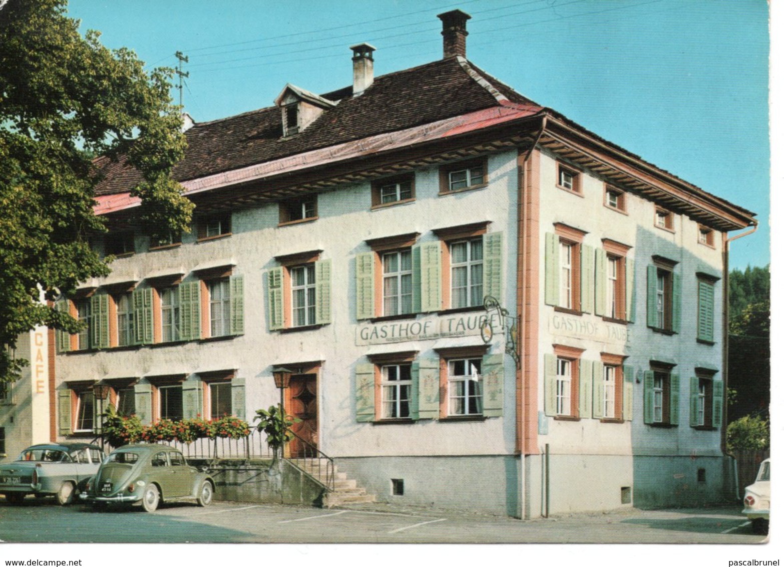 RANKWEIL - VORARLBERG - GASTHOF UND CAFE "TAUBE" - FREMDENZIMMER - Rankweil