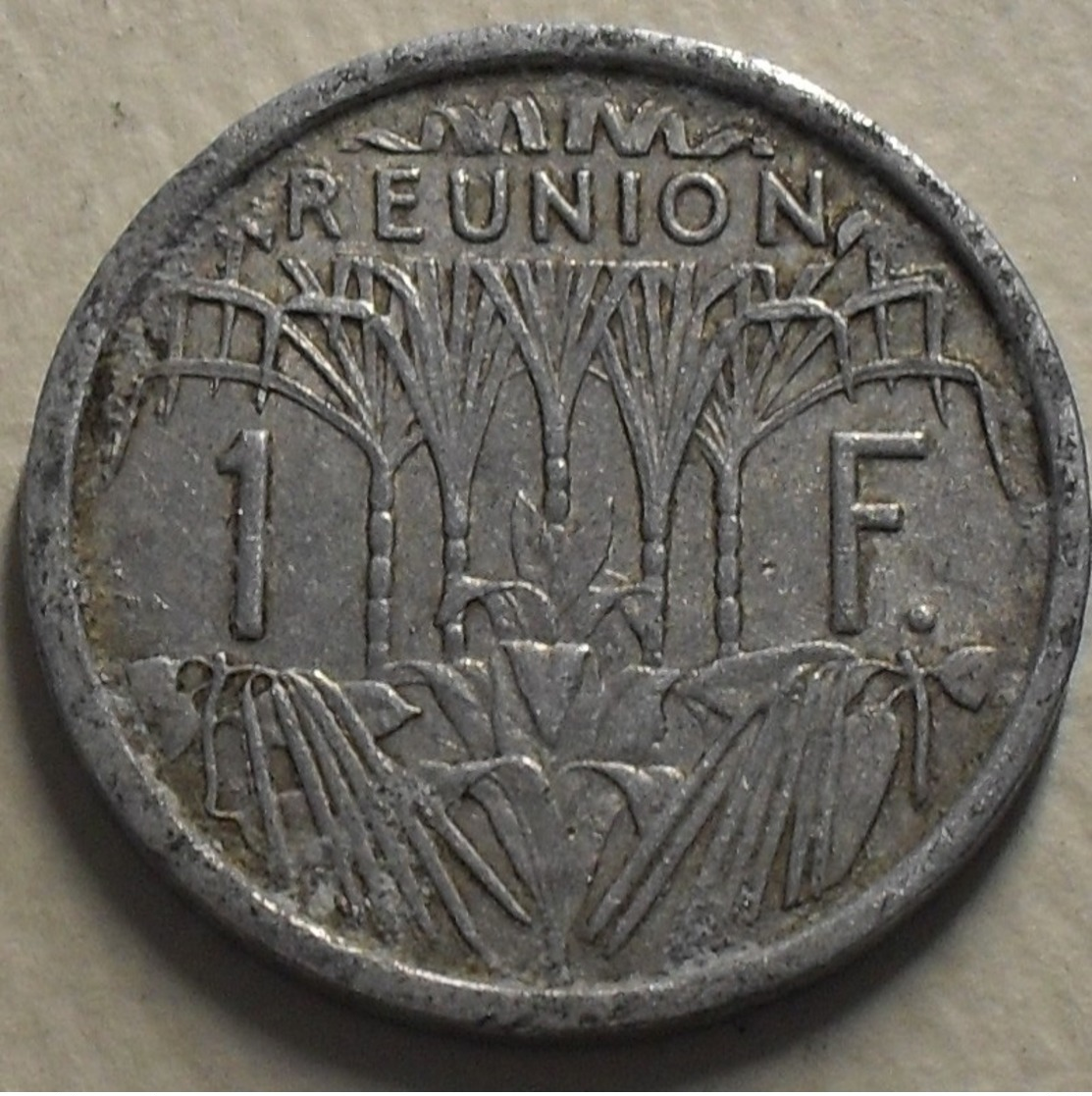 1948 - Réunion - 1 FRANC - KM 6.1 - Reunion