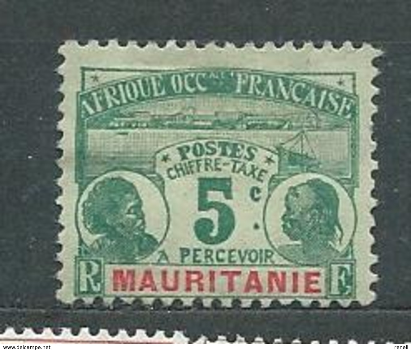 MAURITANIE  TAXE  N°  9  * TB - Neufs