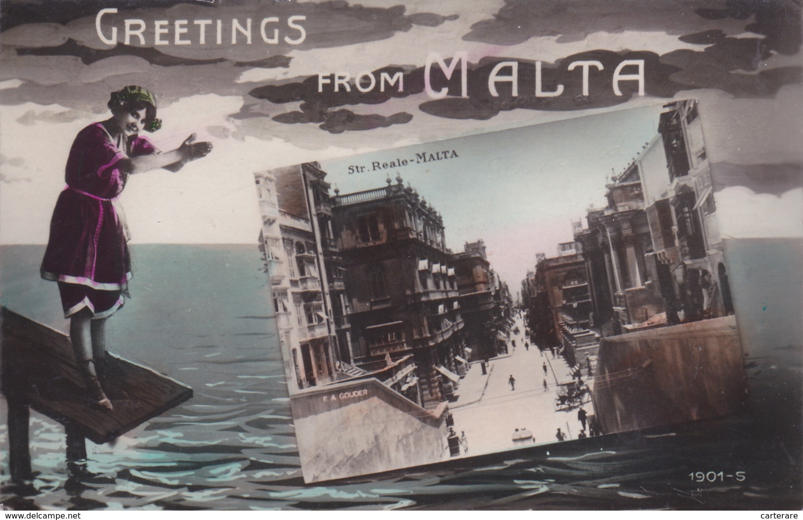 MALTA,MALTE,MALTAIS,ARCHIPEL DE 8 ILES,RARE - Malta