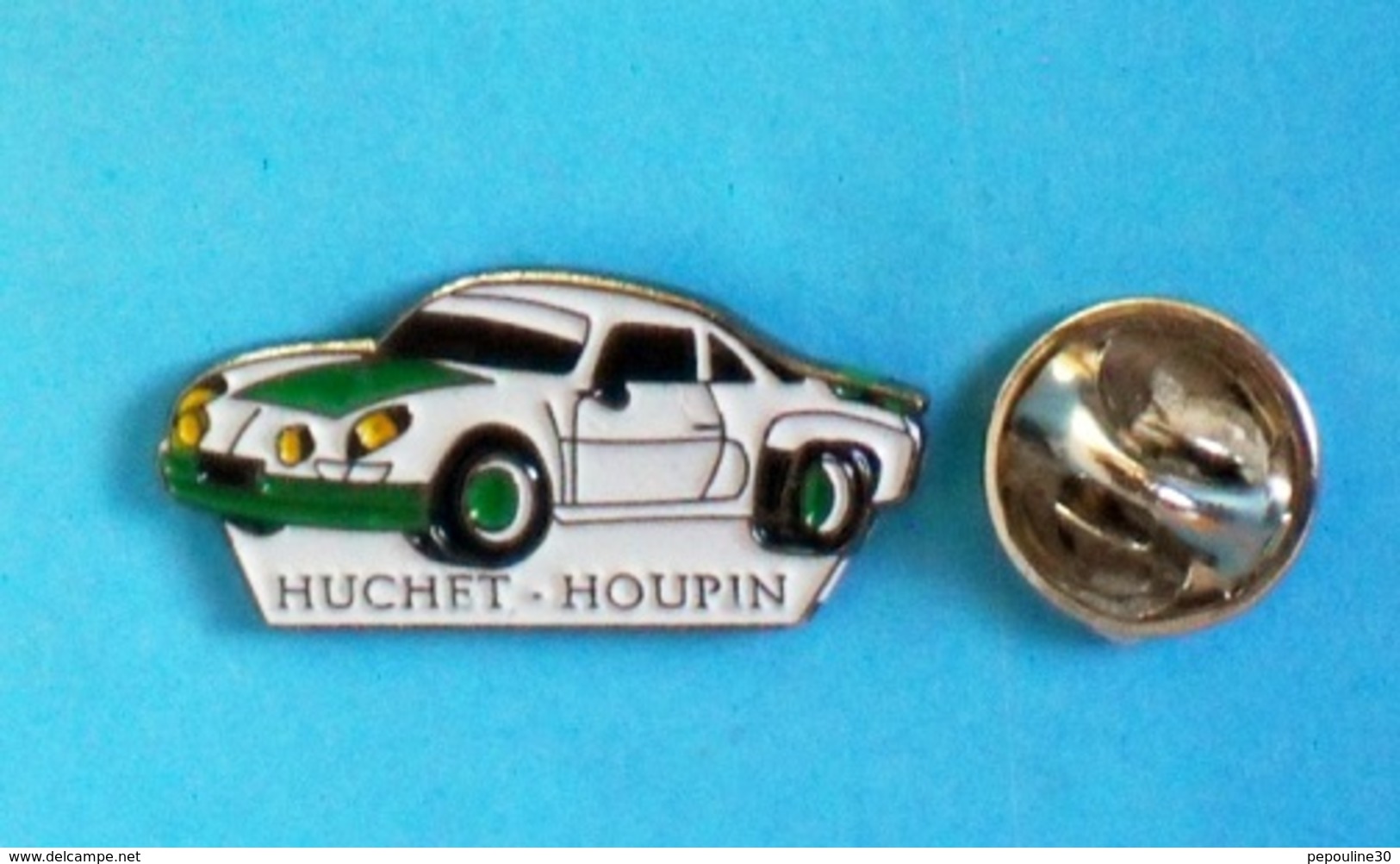 1 PIN'S //  ** ALPINE RENAULT A110 / HUCHET \ HOUPIN ** - Rallye