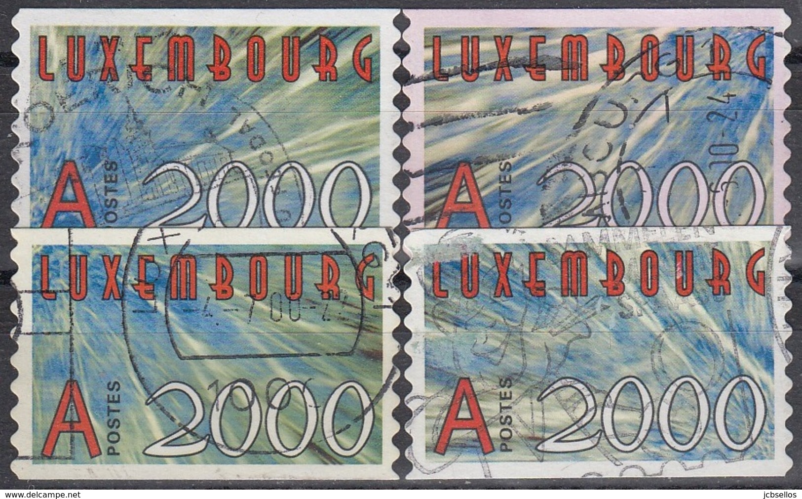 LUXEMBURGO 2000 Nº 1440/43 USADO - Used Stamps