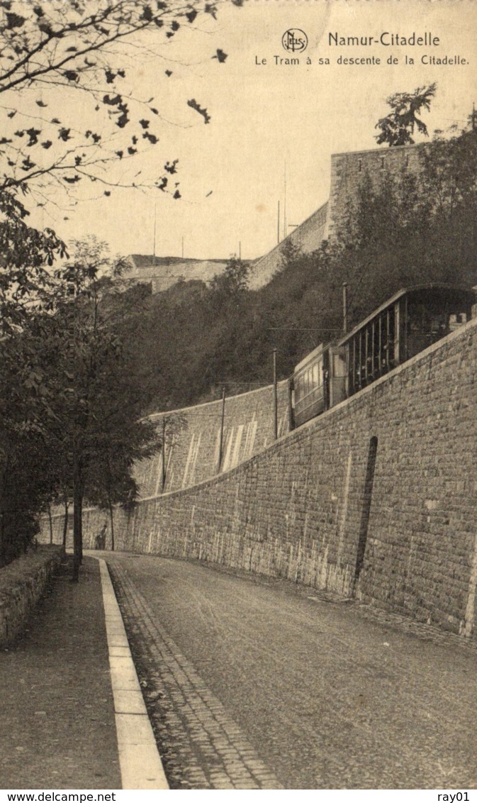 BELGIQUE - NAMUR - Citadelle - 5 cartes postales.