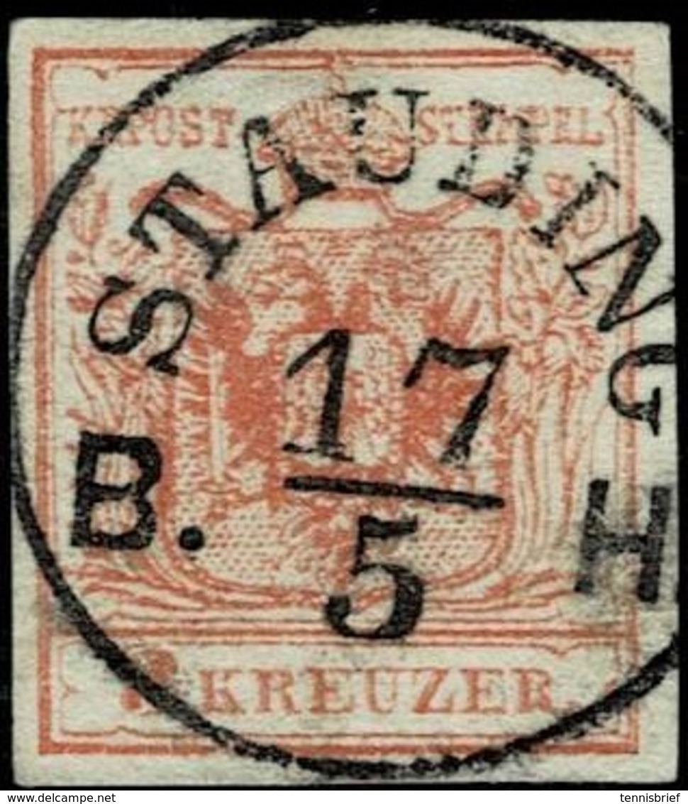 (1850) " STAUDING - B. H. " Schlesien ,  #a2843 - Oblitérés