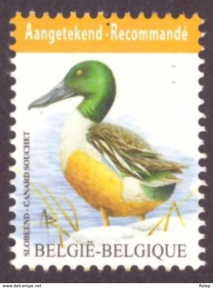 Belgique 2015 -  Canard Souchet  COB 4537  #  MNH # - Neufs