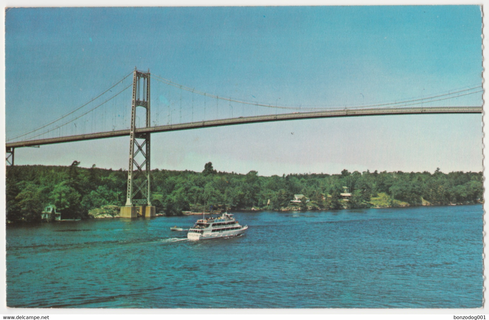 Looking Down Millionaires Row, Thousand Islands, Ontario, Canada. Unposted - Thousand Islands