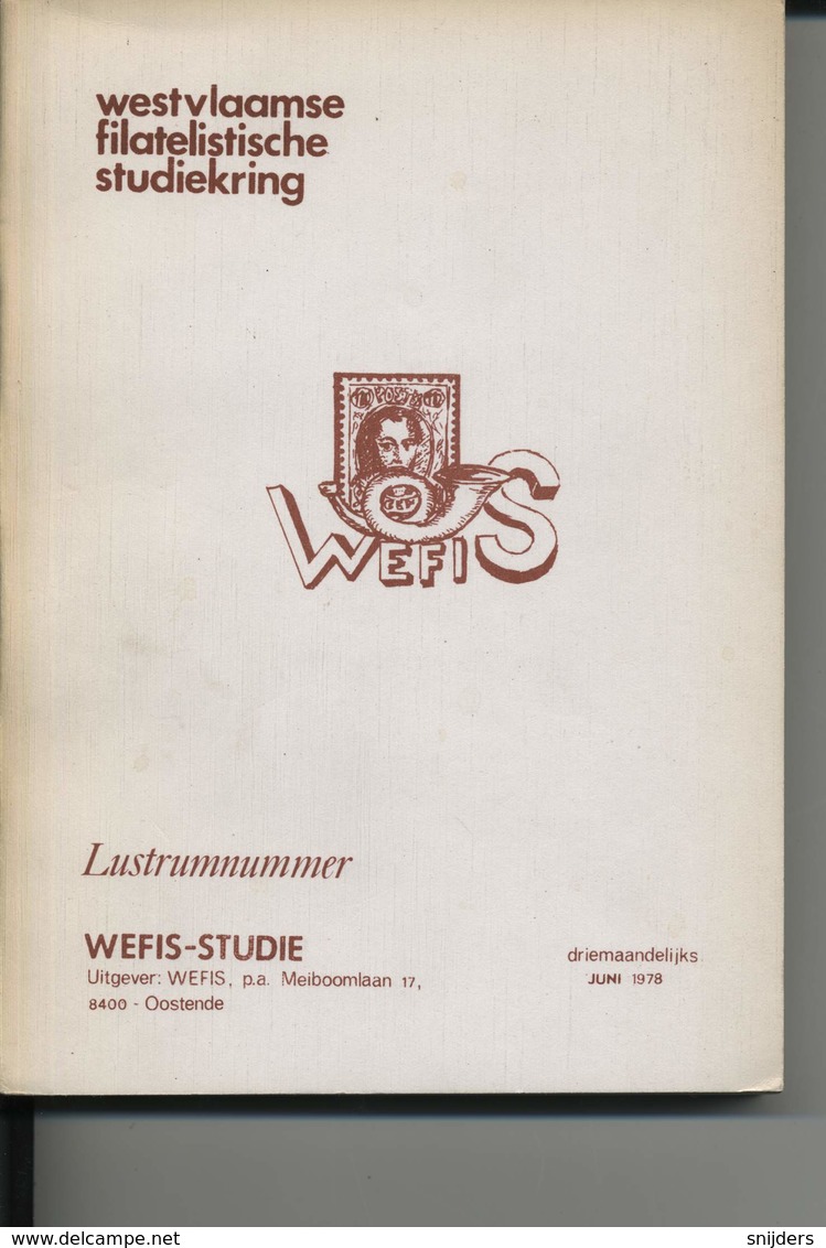 Wefis Lustrumnummer - Nederlands (vanaf 1941)