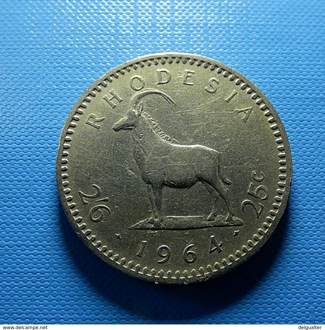 Rhodesia 25 Cents 1964 - Rhodesien