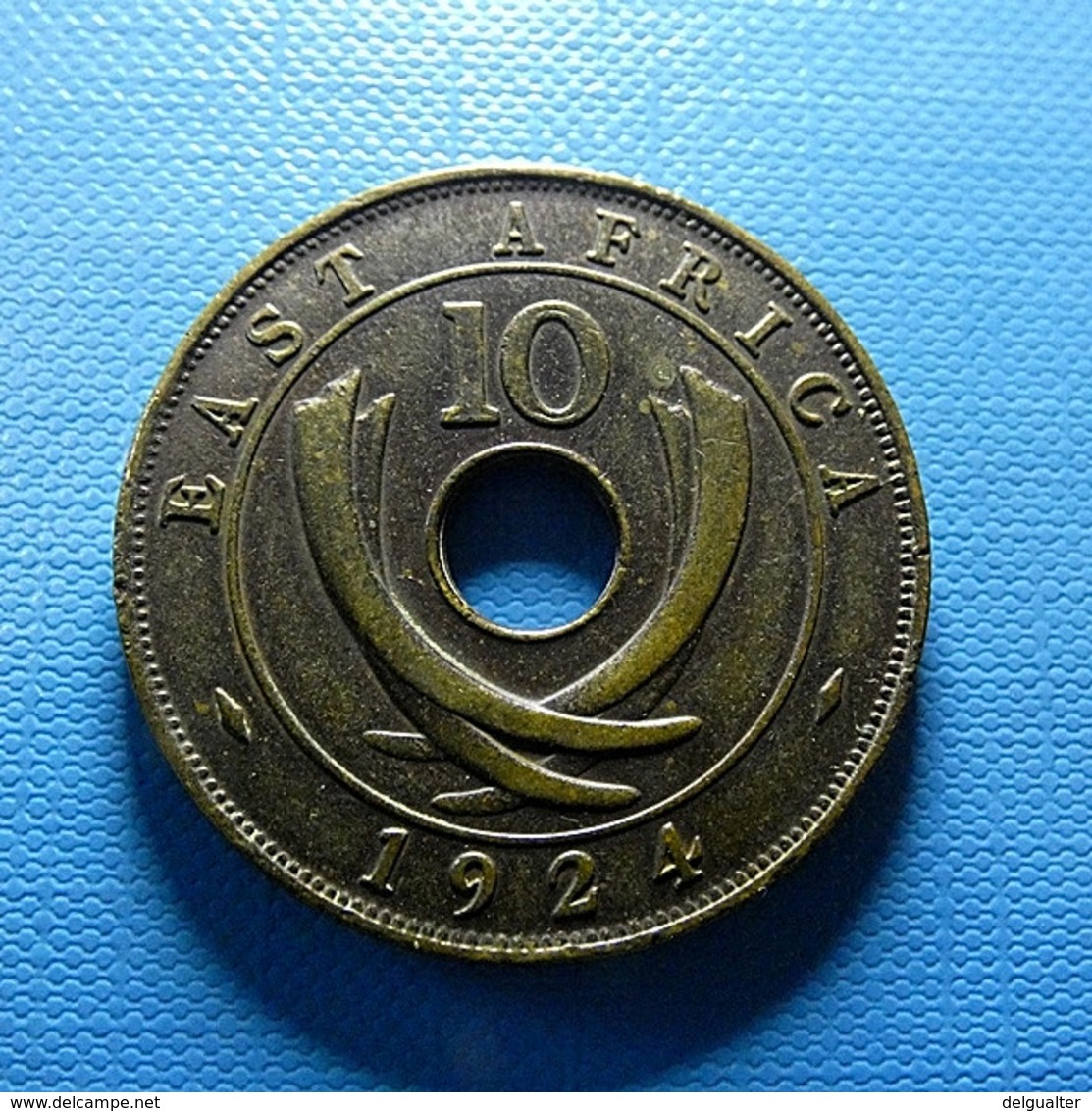 East Africa 10 Cents 1924 - Britische Kolonie