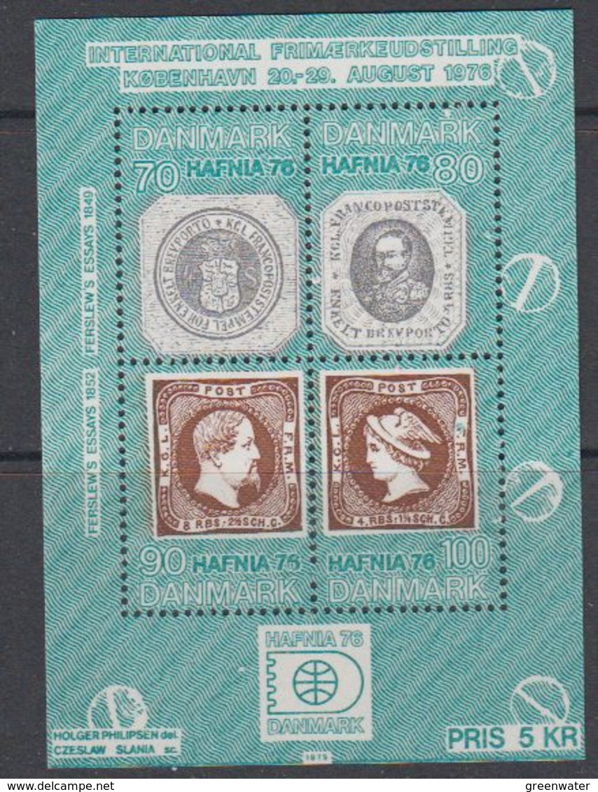 Denmark 1976 Hafnia M/s ** Mnh (44150) - Blokken & Velletjes