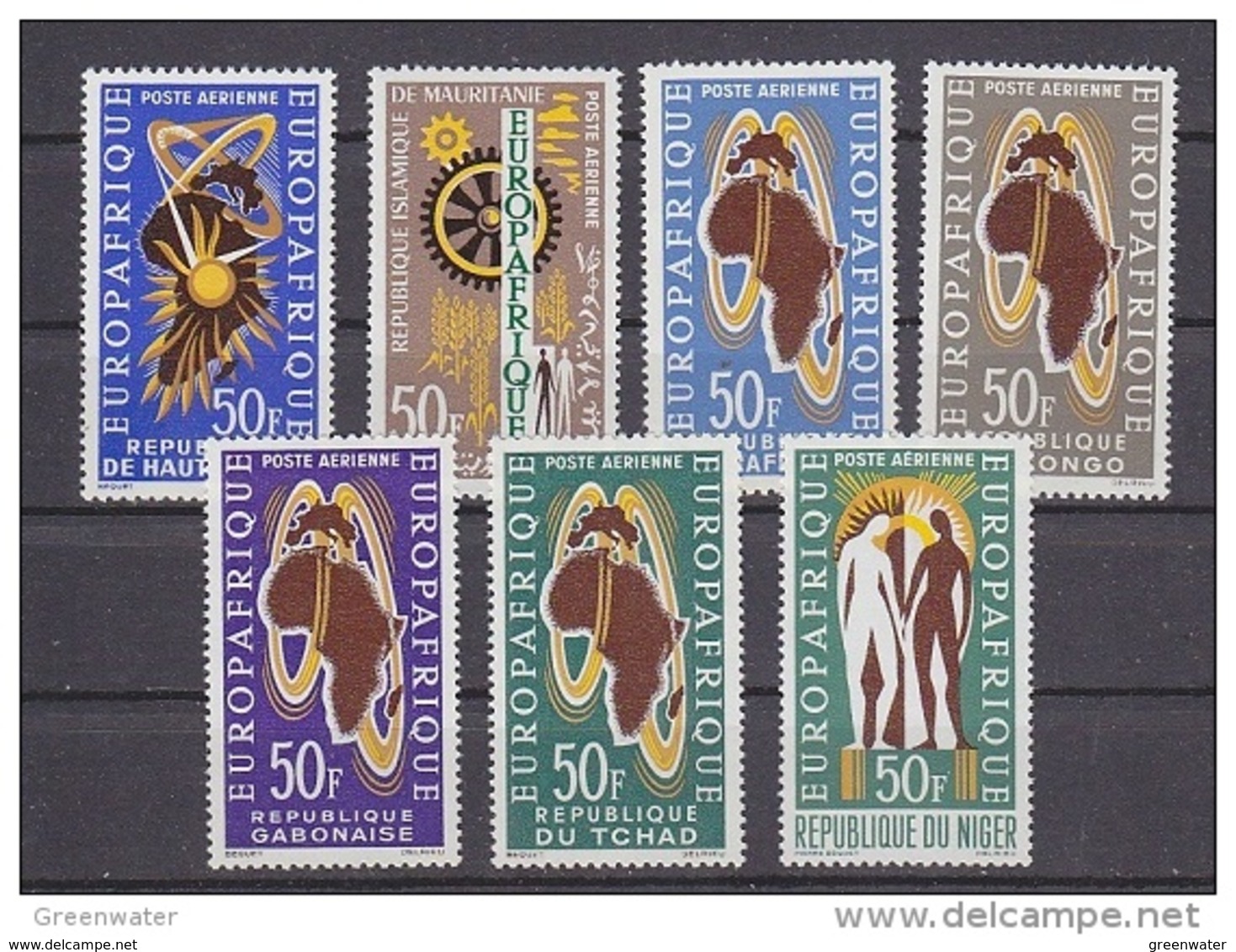 Europafrique 1963 7v  ** Mnh (44156) - Ideas Europeas