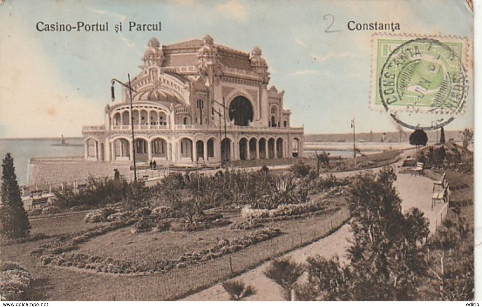 ***  ROMANIA  *** CONSTANTA  Casino Portul Si Parcul  TTB - Roumanie