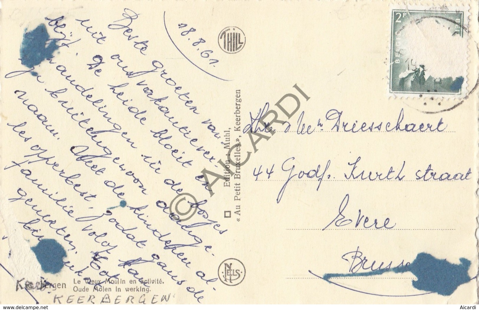 Postkaart/Carte Postale KEERBERGEN Molen (C399) - Keerbergen