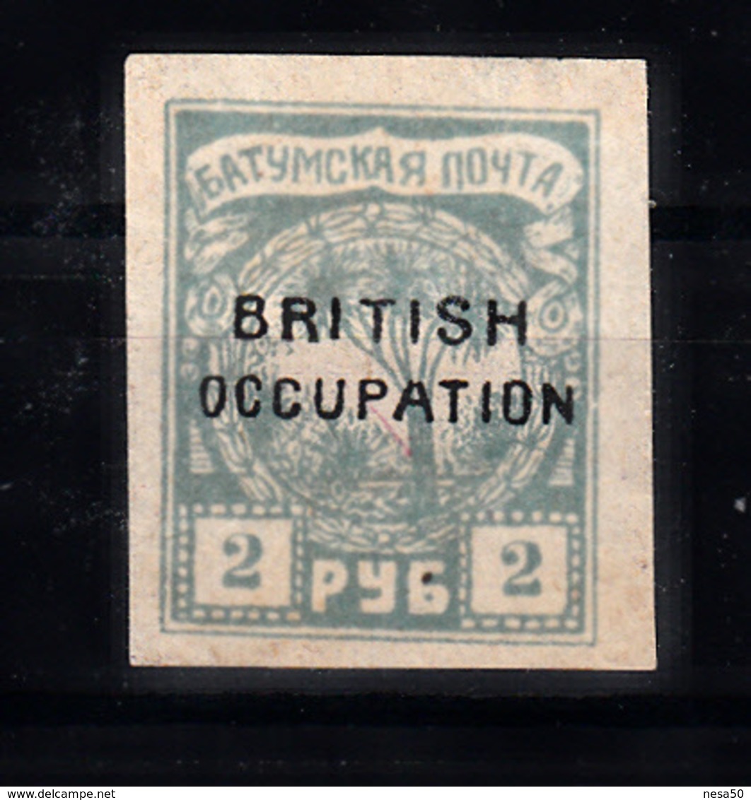 Rusland Batum 1920 Mi Nr 46, Opschrift Britisch Occupation - 1919-20 Ocucpación Británica