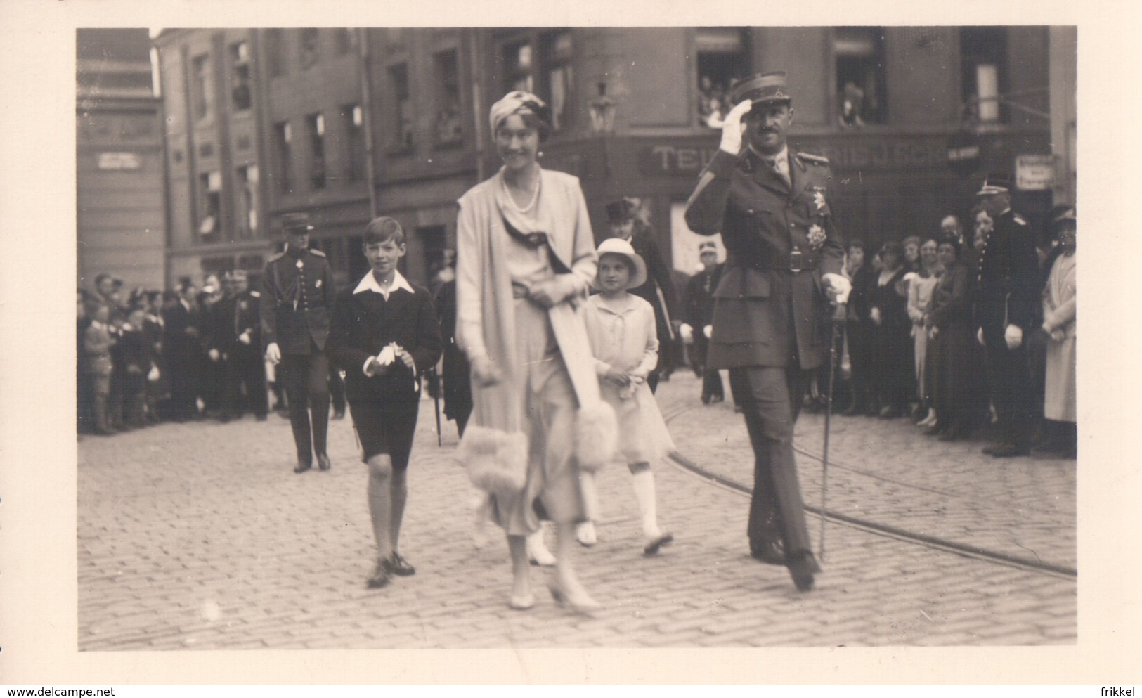 Carte Photo Royalty Dynastie Famille Royale Royal Luxemburg Luxembourg - Famille Grand-Ducale