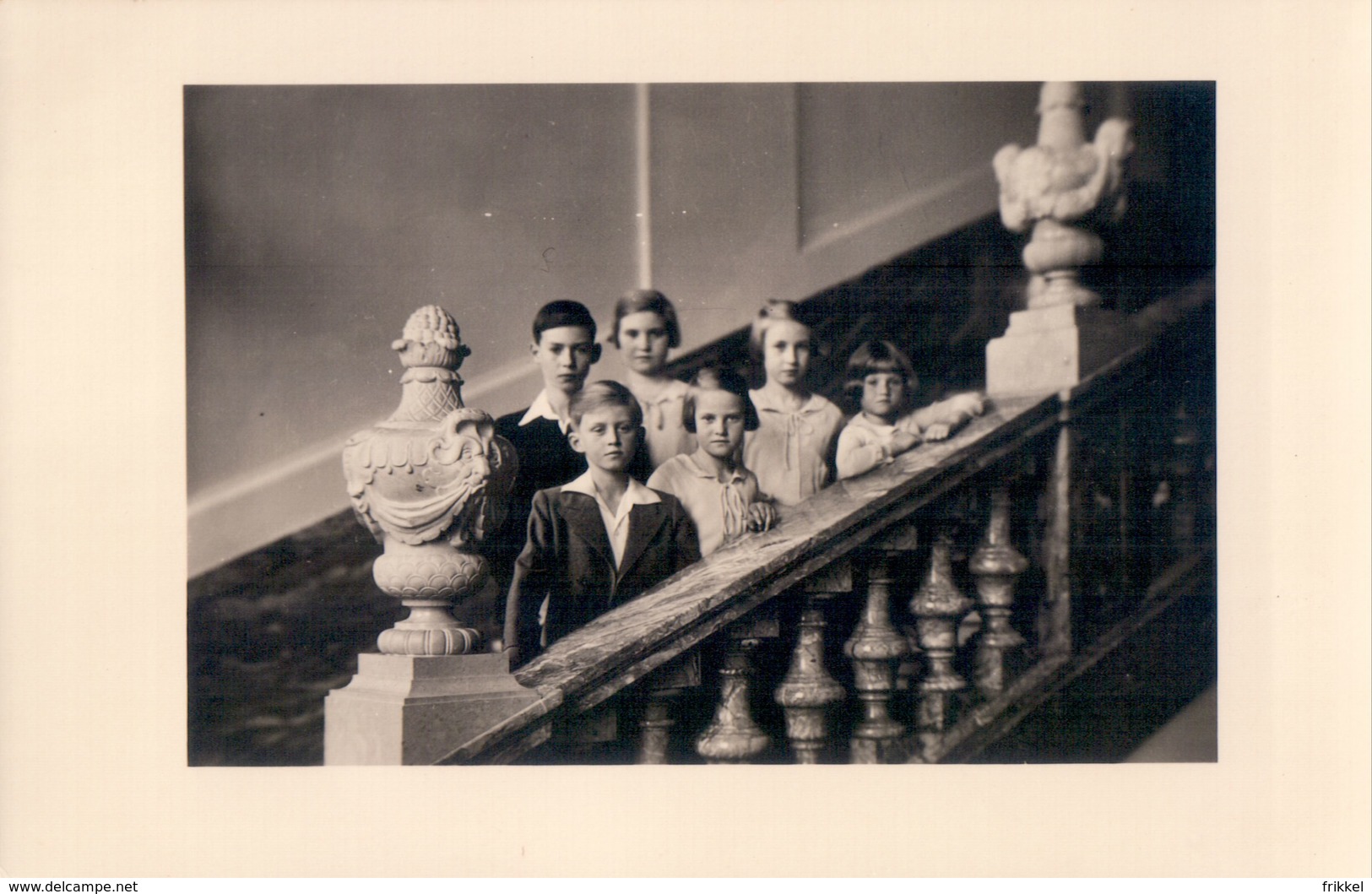 Carte Photo Royalty Dynastie Famille Royale Royal Luxemburg Luxembourg - Famille Grand-Ducale