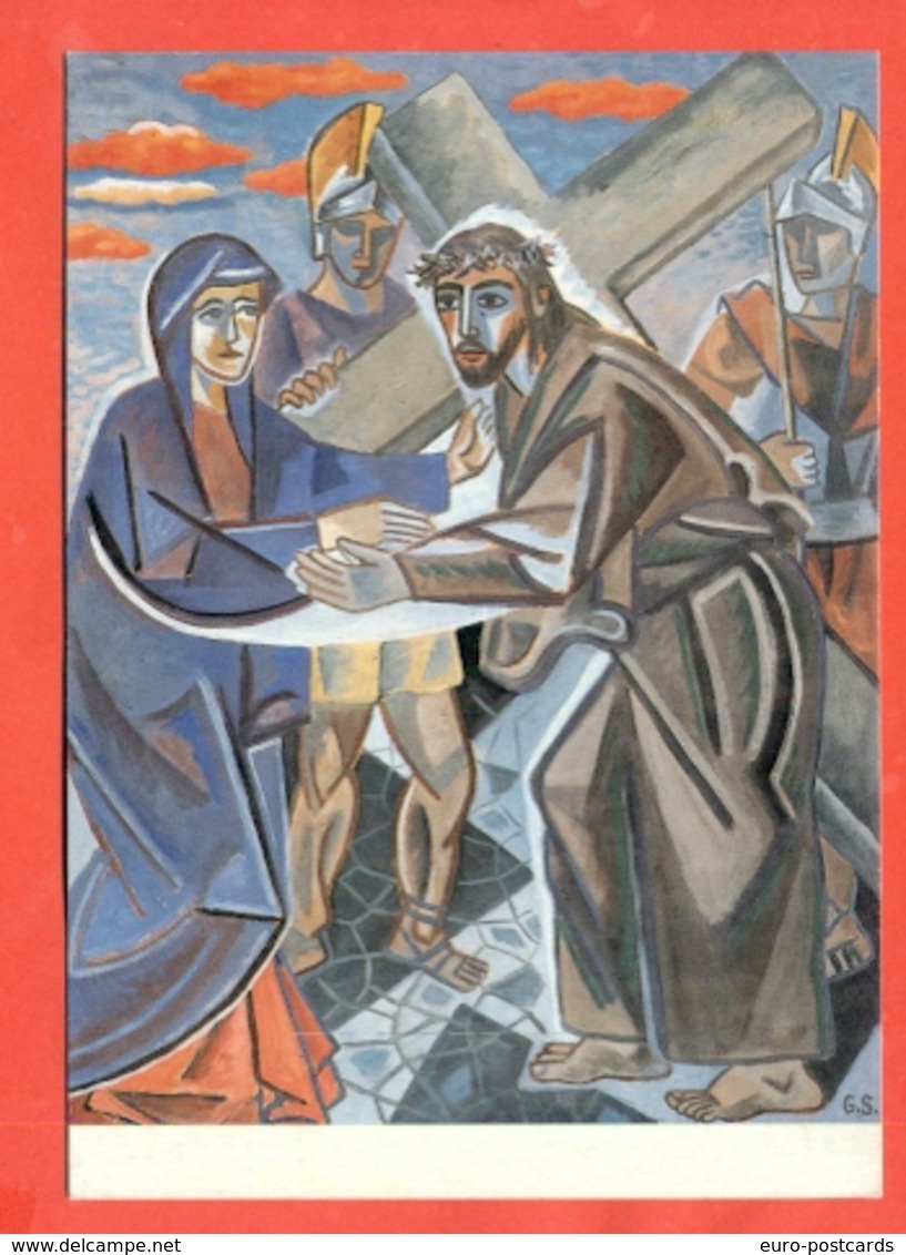 SOVRANO ORDINE DI MALTA-S.M.O.M. - GESU' - VIA CRUCIS - ILLUSTRATORI: GINO SEVERINI - Gesù